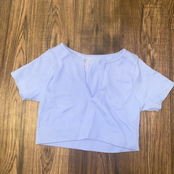 Tops - Light blue Croptop